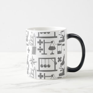 Taza Mágica Patrón de nerd geek de ciencia