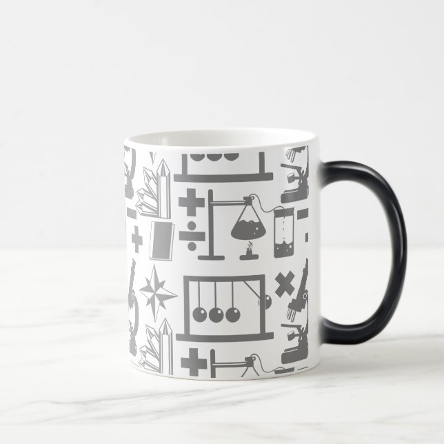 Taza Mágica Patrón de nerd geek de ciencia (Derecha)