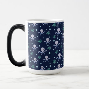 Taza Mágica Patrón de Pulpo Adorable