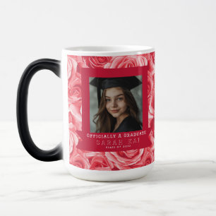 Taza Mágica Patrón de Rosa Única Graduación
