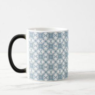 Taza Mágica Patrón floral escandinavo