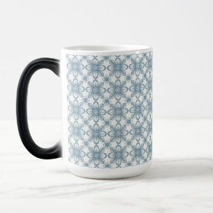 Taza Mágica Patrón floral escandinavo