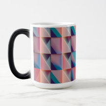 Patrón geométrico gradiente - Morphing Mug 15 oz