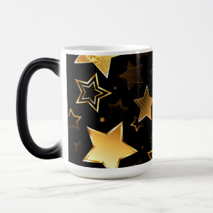 Taza Mágica Patrón sin foco con las estrellas doradas
