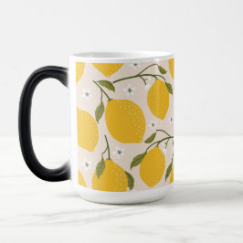 Taza Mágica Patrón sin foco de fruta fresca jugosa de limón