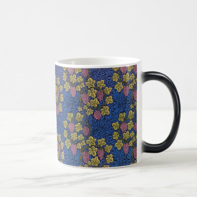 Taza Mágica Patrón William Morris Grapevine (Vinos de vino) (Derecha)
