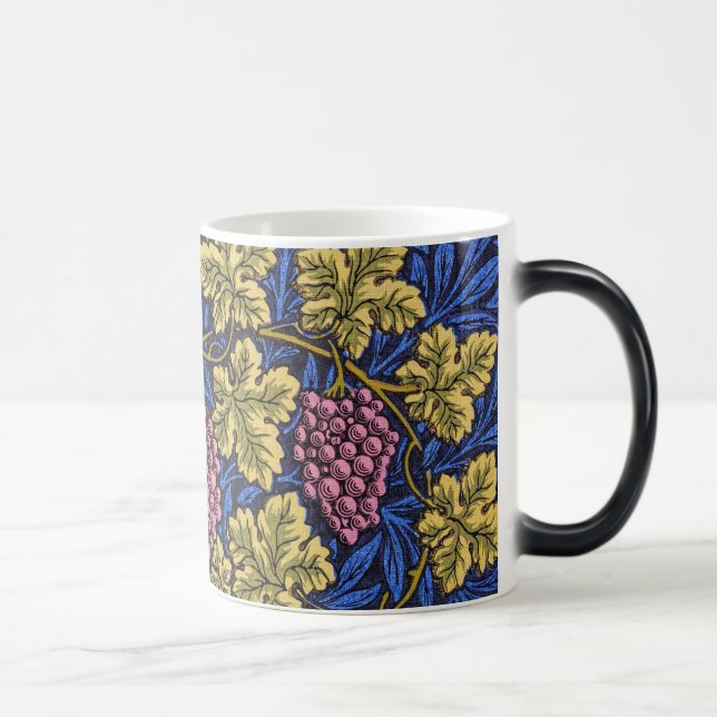 Taza Mágica Patrón William Morris Grapevine (Vinos de vino) (Derecha)