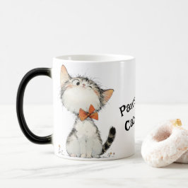 Taza Mágica Pawsitive Cat-titude Coffee Mug - Sip with Sass