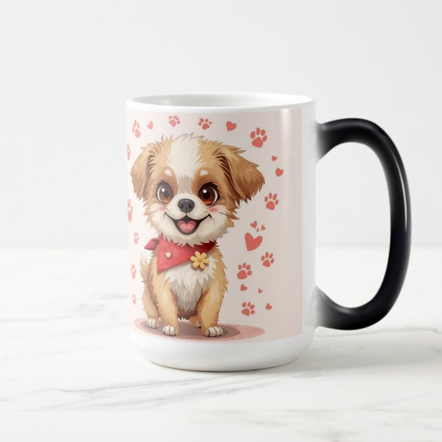 Taza Mágica "Pawsome Dog Mug: cuteness in Every Sip" (Derecha)