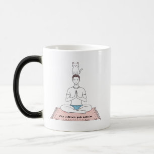 Taza Mágica Paz Interior, Gato Exterior
