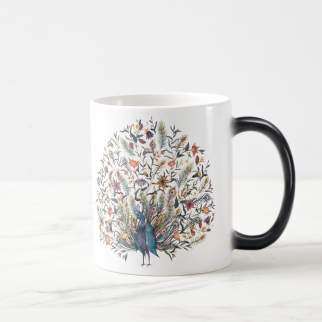 Taza Mágica Peacock acuático (Derecha)