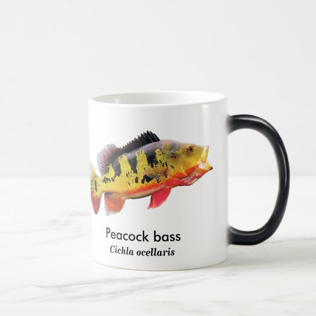 Taza Mágica Peacock bass (Derecha)