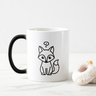 Taza Mágica Pensando Demasiado de Nuevo Zorro