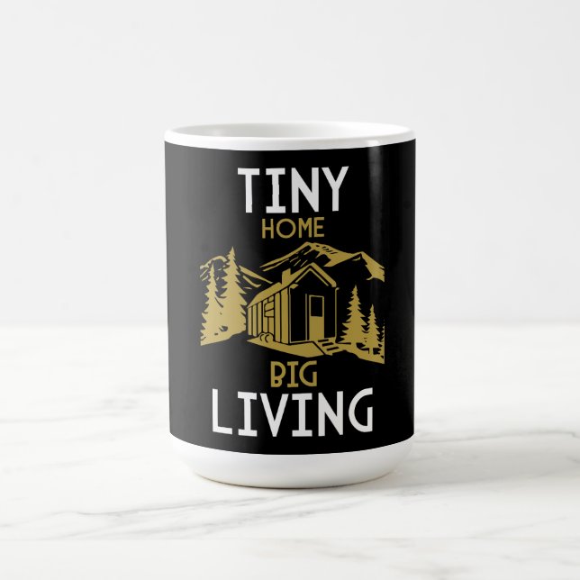 Taza Mágica Pequeña Casa Decoración (Centro)