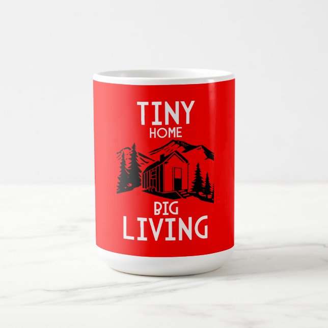 Taza Mágica Pequeña Casa Decoración (Centro)