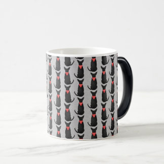 Taza Mágica Perro negro de Chihuahua