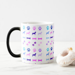 Taza Mágica Perro y huesos