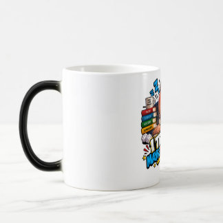 Taza Mágica Personajes Divertidos Globo Regreso a la Escuela