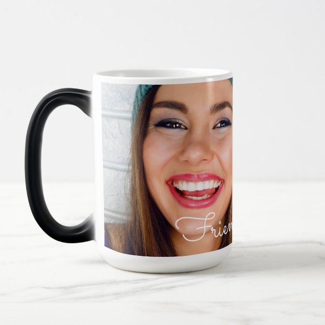Taza Mágica Personalice el | su imagen morphing de la foto el (Izquierda)