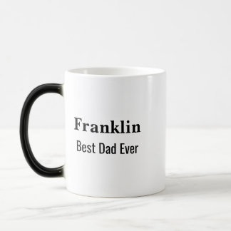 Taza Mágica Personalised Best Dad Ever Monogrammed 