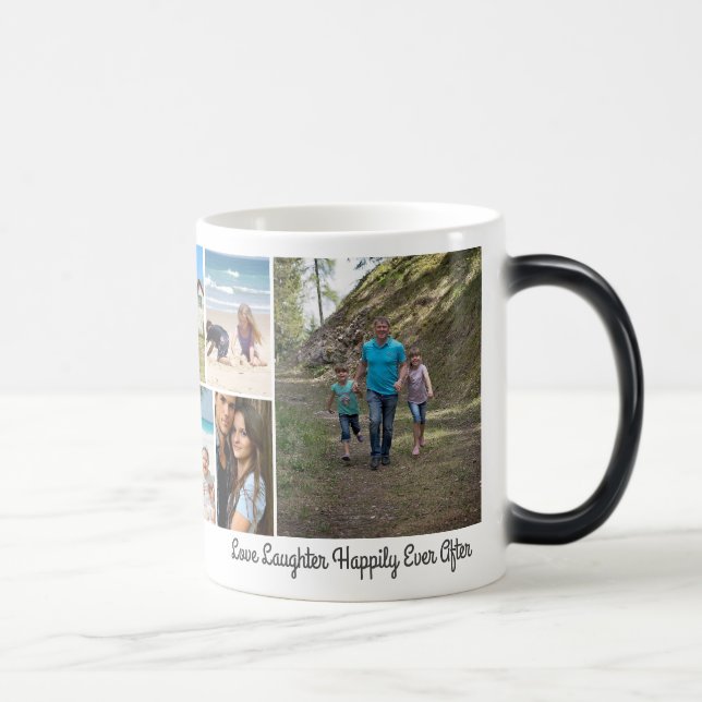 Taza Mágica Personaliza la risa amorosa feliz de siempre despu (Derecha)