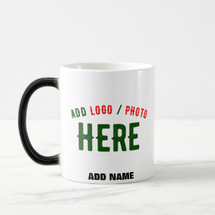 TAZA MÁGICA PERSONALIZABLE MODERNO ESTILO BLANCO VERIFICADO MA