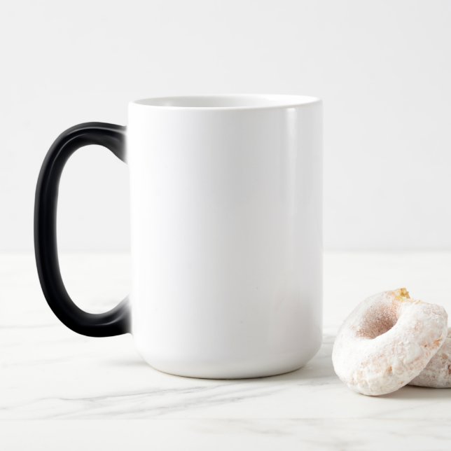 Taza Mágica Personalizable Morphing Mug, 15 oz (Con donut)