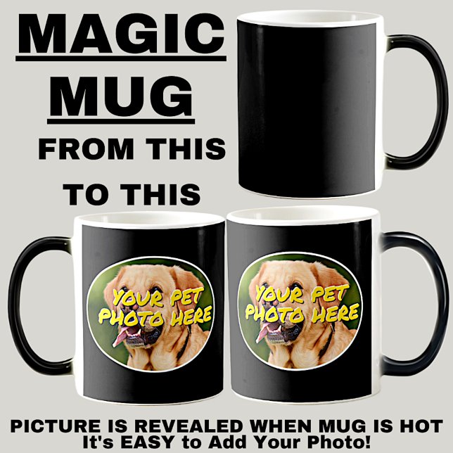 Taza Mágica Personalizado - Añade tu foto de perro aquí - Morp (Subido por el creador)