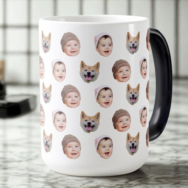 Taza Mágica Personalizado Bebé Face Mug, Familia Personalizado (Subido por el creador)