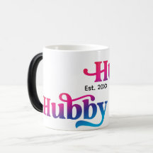 Personalizado de Aniversario de Pareja Hubby Boda