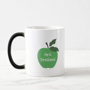 Taza Mágica Personalizado de manzanas de regalo de profesor pe