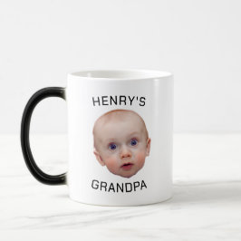 Taza Mágica Personalizado divertida cara del bebé