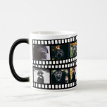Taza Mágica Personalizado DIY personalizado de la tira de pelí<br><div class="desc">Collage de fotos Tira de película Mugs de Personalizado DIY personalizados de Ricaso .. ideal para mantener ideas de regalo .. agregar sus propias fotografías</div>