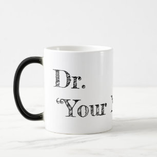 Taza Mágica Personalizado Dr. Mug