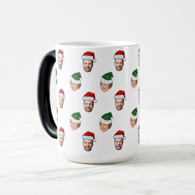 Taza Mágica Personalizado Face 2 Fotos Regalo de Navidades de  (Anverso izquierdo)