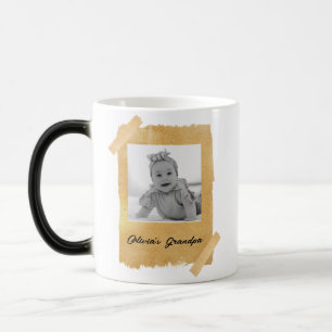 Taza Mágica Personalizado foto cara a bebé para el recién naci