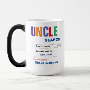 Taza Mágica Personalizado gracioso mejor regalo tío