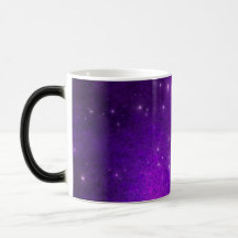 Personalizado Purple Galaxy Magic Mug