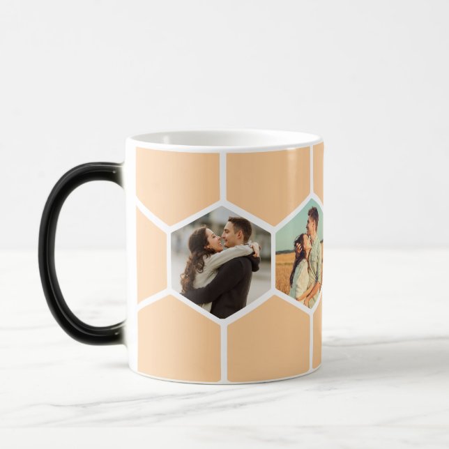 Taza Mágica Personalizado Su y Su Mug (Izquierda)