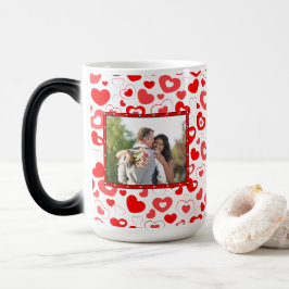 Taza Mágica Personalizar foto El día de San Valentín