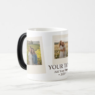 Taza Mágica Personalized, Modern, Minimalist, Fun Photo