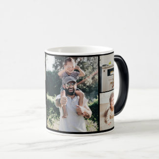 TAZA MÁGICA PERSONALIZED MUG, WITH PHOTOS FOR THE HAPPIEST DAD