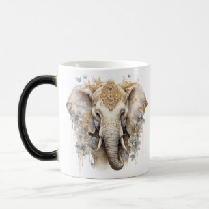 Taza Mágica "Pesadilla Tripete - Arte abstracto oscuro"