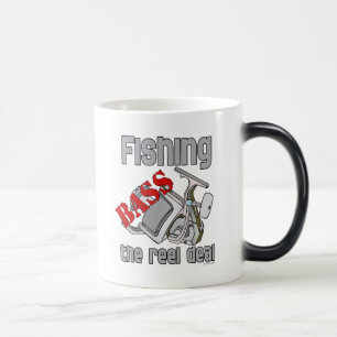 Taza Mágica Pesca de la lubina el trato del carrete