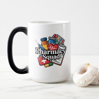 Taza Mágica 'Pharmacy Squad'.