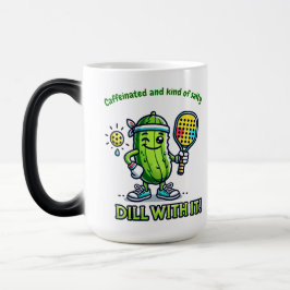 Taza Mágica Pickleball Funny Coffee Mug Drinkware Kitchen