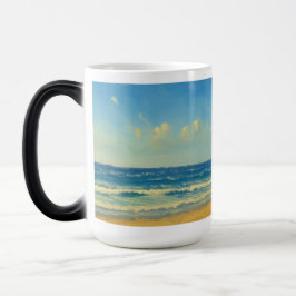 Taza Mágica Pier de Manhattan Beach con techo rojo