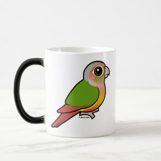 Taza Mágica Piña Conure Verde-cheeked de Birdorable