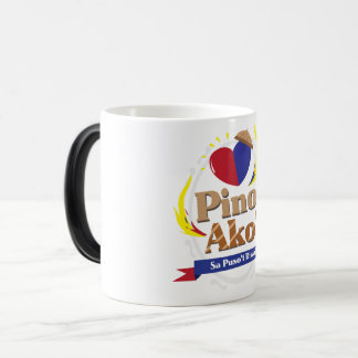 Taza Mágica Pinoy Ako! sa Puso no Diwa Mug