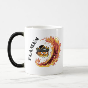Taza Mágica Pirate Flames mug - Fiery Swashbuckling Design